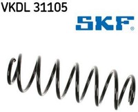 Skf VKDL31105 Fahrwerksfeder FüR Audi