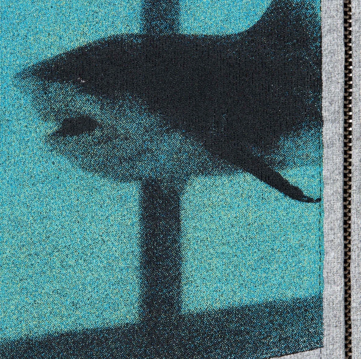 ? Felpa con cappuccio Supreme x Damien Hirst Shark 2X?