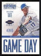 2015 Panini Contenders Game Day Tickets #3 Dillon Tate