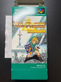Box Only - The Legend of Zelda A Link to the Past Super Famicom SFC Japan