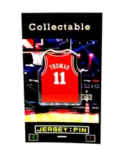 Indiana Hoosiers Isiah Thomas  jersey  lapel pin-Classic ReTrO Collectible
