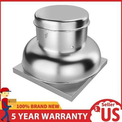 #ad 2400 CFM Upblast Roof Exhaust Fan for Restaurant Kitchen Factory Ventilation Fan $341.99