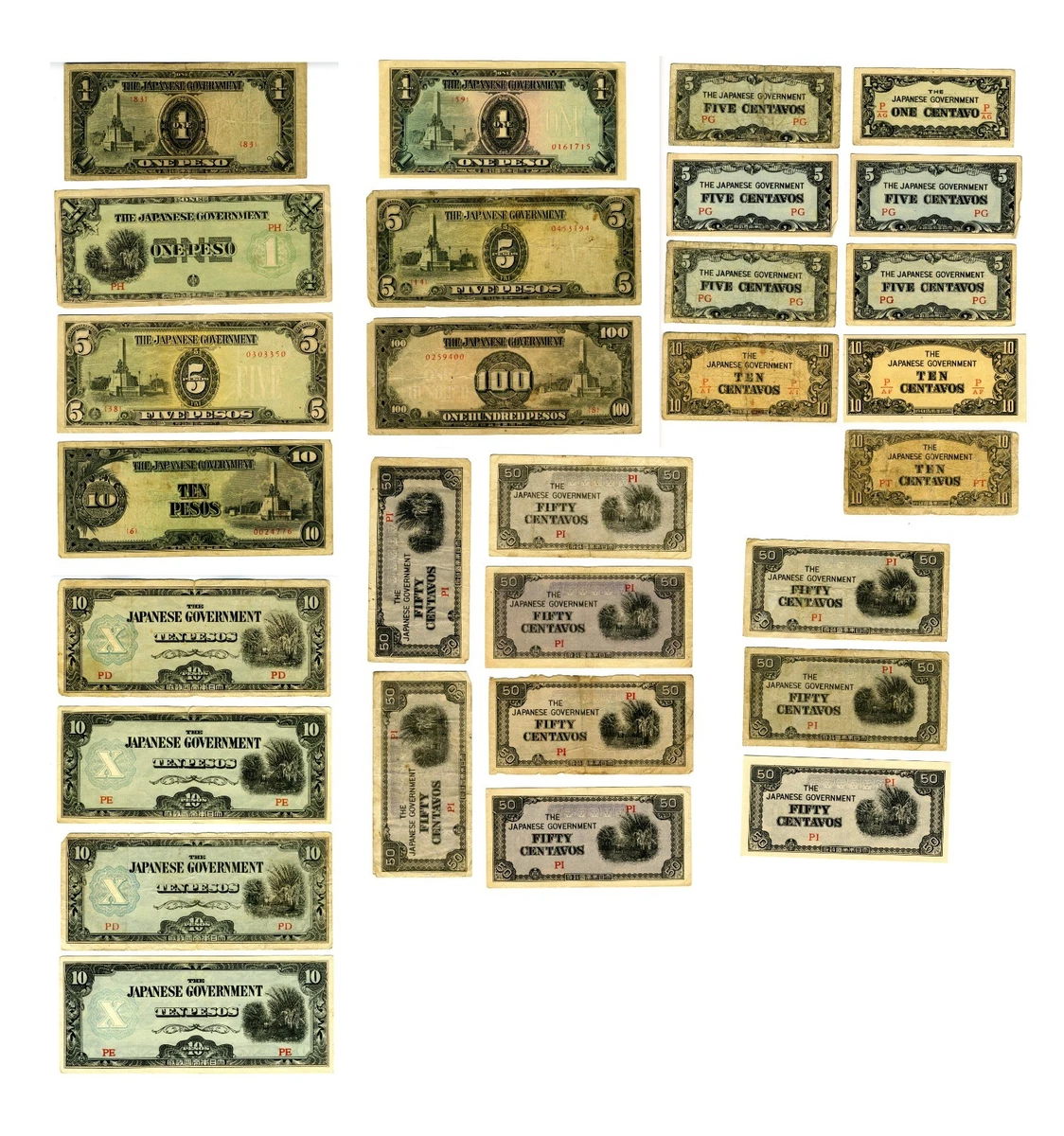 1942 年日本纸币| eBay