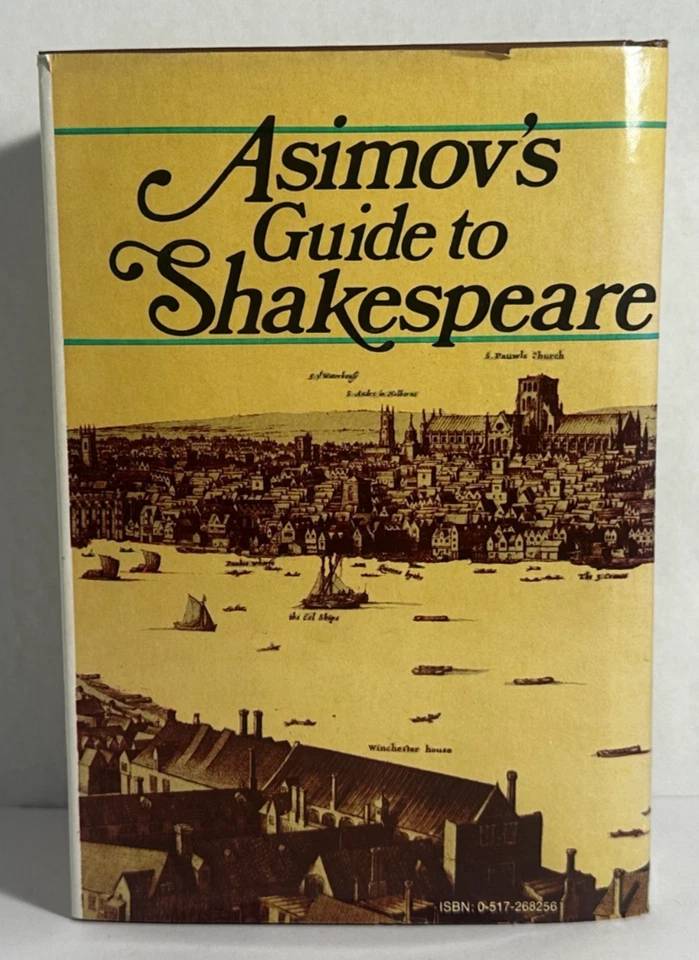 ASIMOV'S GUIDE TO SHAKESPEARE (Vol 1 & 2) - Avenel Books Hardcover, 1978 Foto 2 de 4