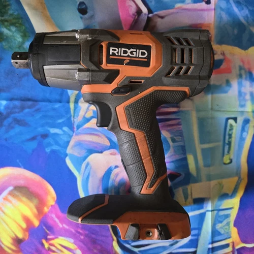 RIDGID R86010 18V 1/2" Square Drive Cordless  Lot Read Description 