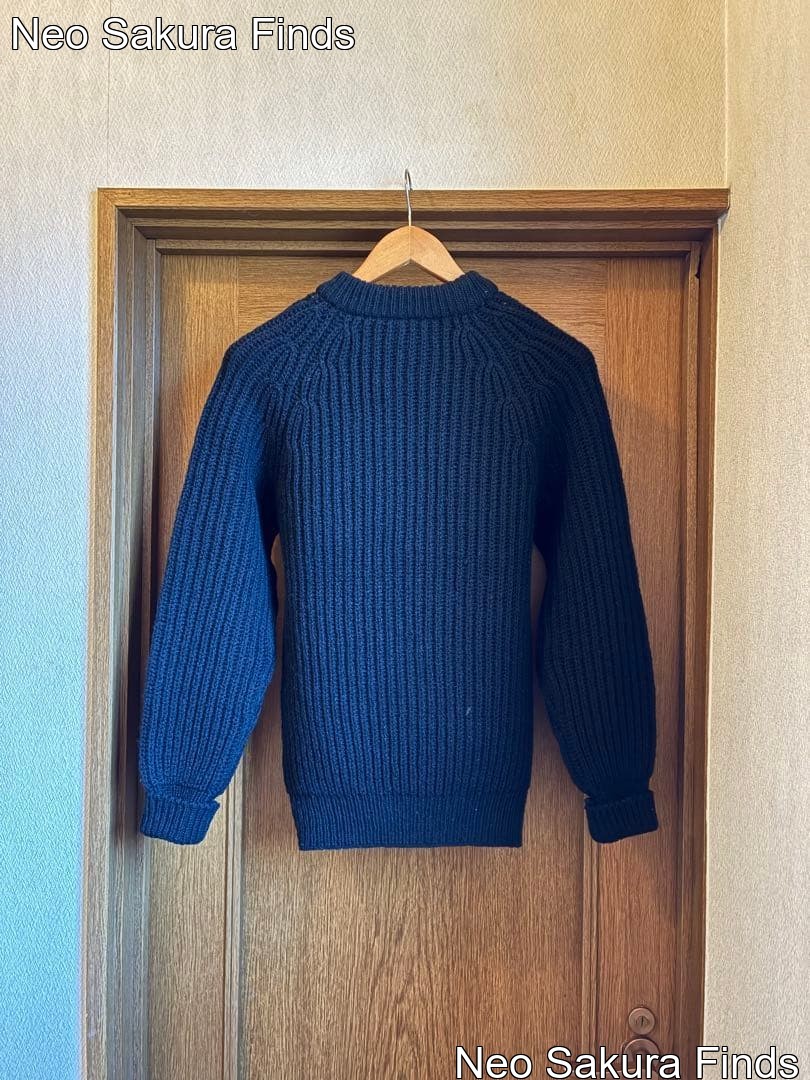 Vintage 80s Peter Storm Black Wool Sweater - Made in UK, Size S image 3