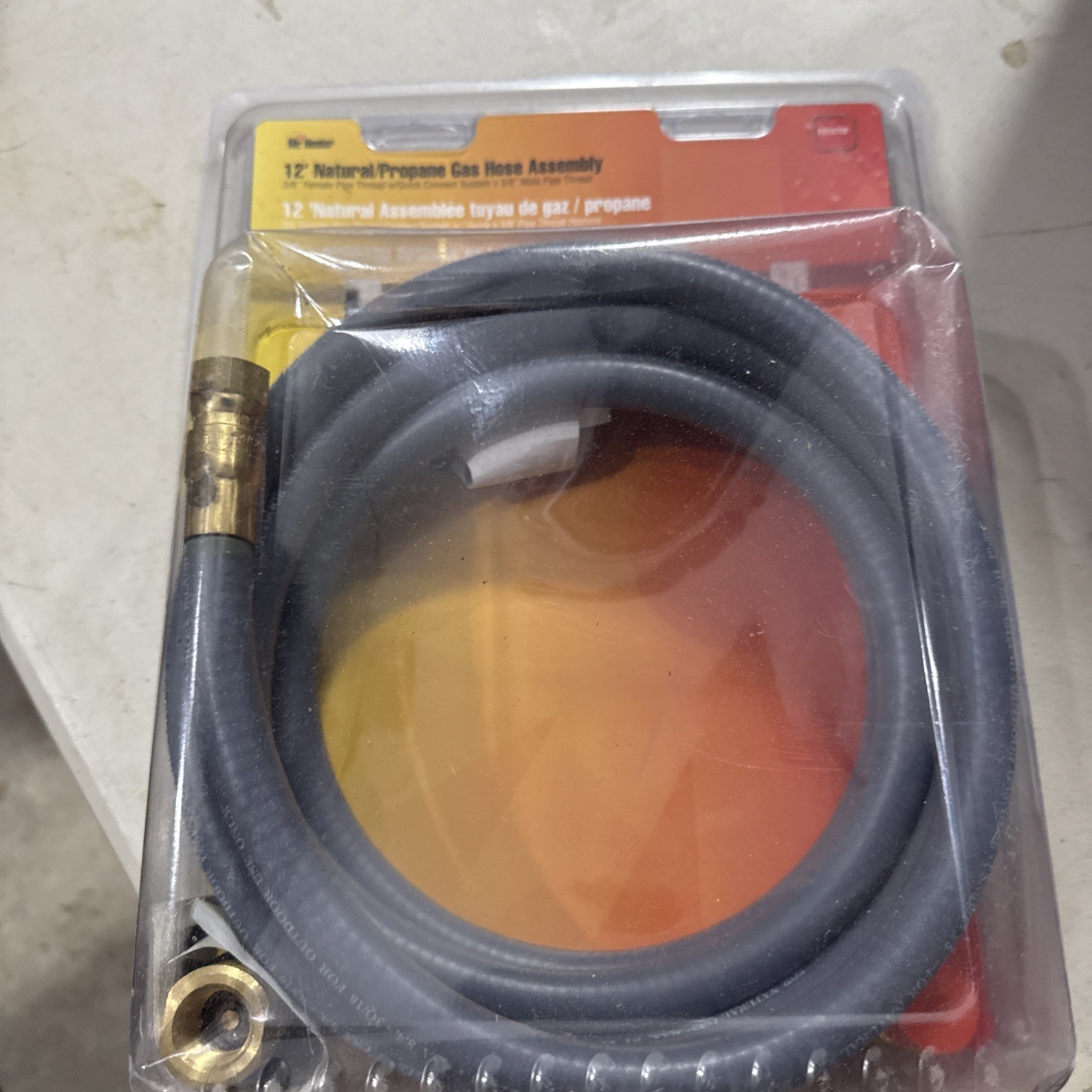 Natural Gas And Propane Gas Hose Assembly 12 Ft. F273720