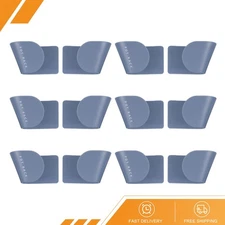 6 Pair Wall Mount Pot Lid Holder Lid Organizer for Kitchen Fit Blue