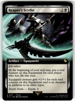 Reaper's Scythe (Extended Art) R Commander: FINAL FANTASY 117 NM