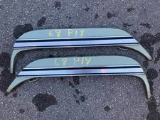 68 Plymouth Fury VIP Fender Skirt Pair Set USED