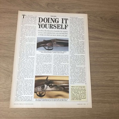 GUNS44 G. BOOTHROYD ARTIKEL ''DOING IT YOURSELF''