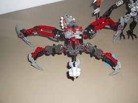 VINTAGE LEGO BIONICLE VEZON & FENRAKK SET #8764 FROM 2006