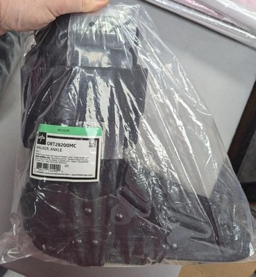 Medline Ankle Walker In Medium.  New In Original Packaging.  Black
