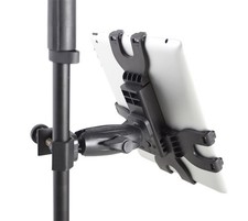 Gator Frameworks iPad Tablet Tray with Adjustable Clamp Mount