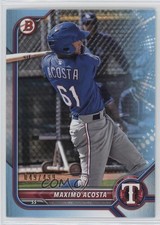 2022 Bowman Prospects Sky Blue Border 49/499 Maximo Acosta #BP-113 14cn
