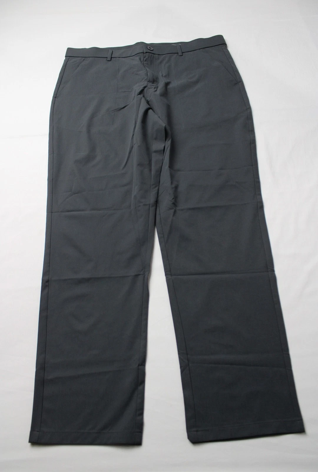 Libin Men's Casual Solid Water Proof Golf Pants EJ3 Iron Grey Size 36W X 30L NWT