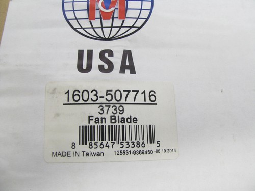 MTC 1603-507716 Engine Cooling Fan Blade - Bild 4 von 4