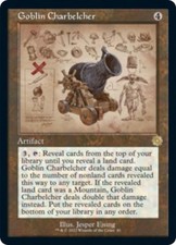 Goblin Charbelcher (Schematic) - Light Play MTG