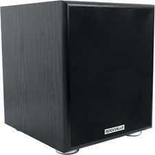 Rock Shaker 6.5" 200W Powered Home Theater Subwoofer, Deep Bass, Adjustable Cros