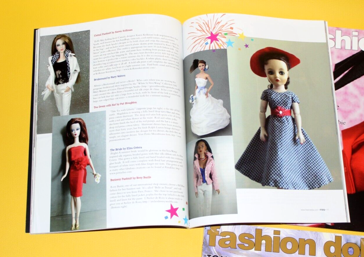 Fashion Doll Quarterly Magazine Autumn 2012 2013 2014 Lot of 3 eBay