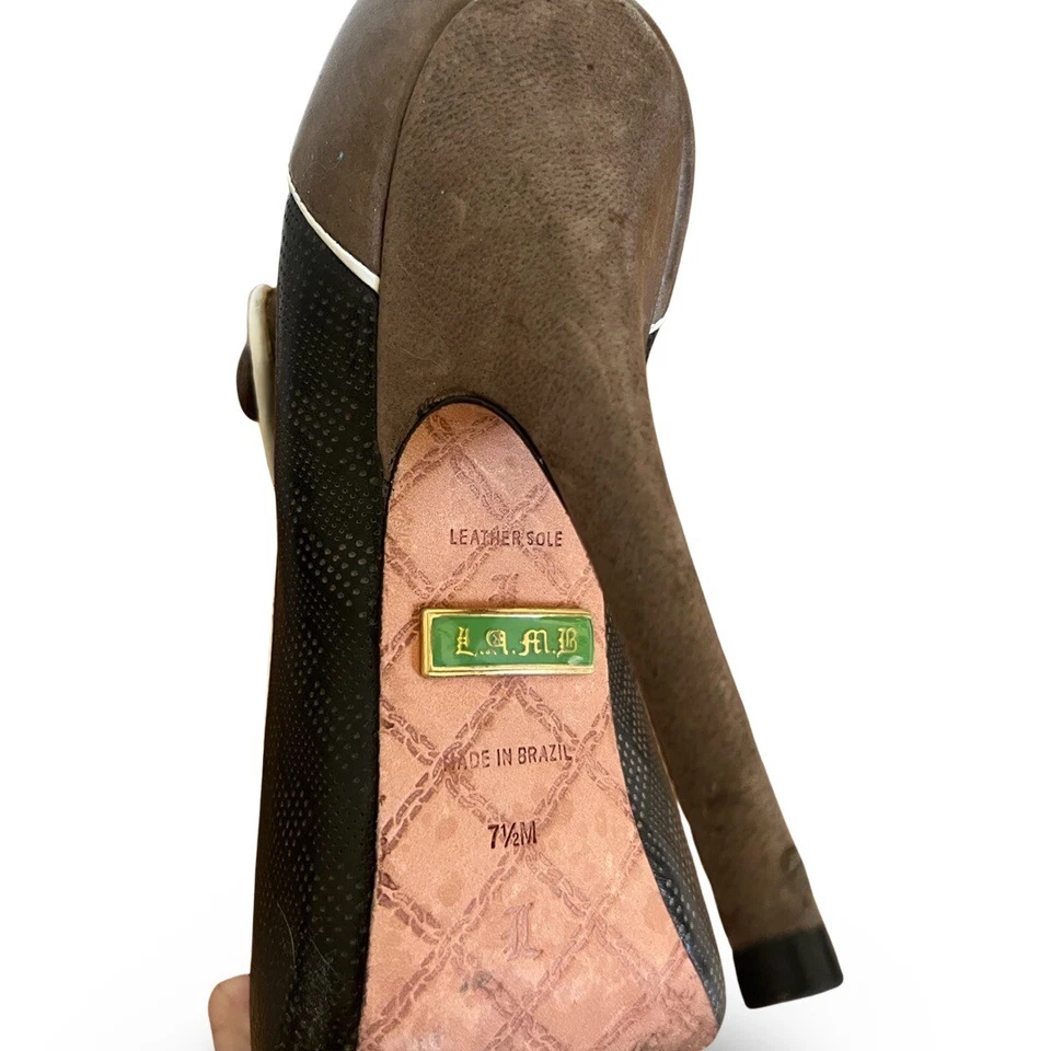 洛杉矶 Mary Jane Peep-Toe 泵 — 第 2/4 张图片