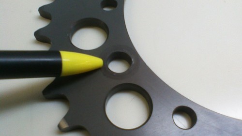 afam aluminum rear sprocket 520 pitch 40 tooth # 17404-40 kaw zx suz gsxr TL - Picture 5 of 12