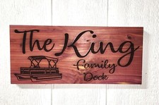 Family name sign- Cedar handmade Carved EST sign, Personalized Gift for friend