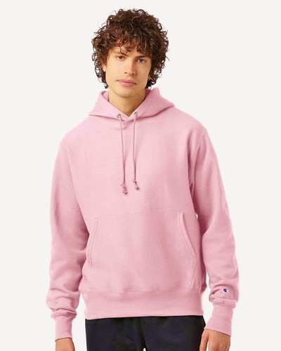 NWOT CHAMPION Light Pink Reverse Weave Pullover Hoodie S - Picture 2 of 6