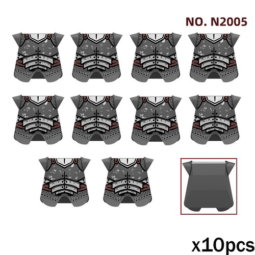 Casco escudo soldado militar medieval para bloques de construcción LEGO juguete de ladrillo - Imagen 20 de 66