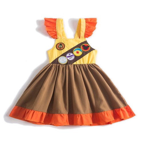 Girls Dress Princess Dress Costume for Children Toddler Dresses Kids Clothes - Picture 48 of 48