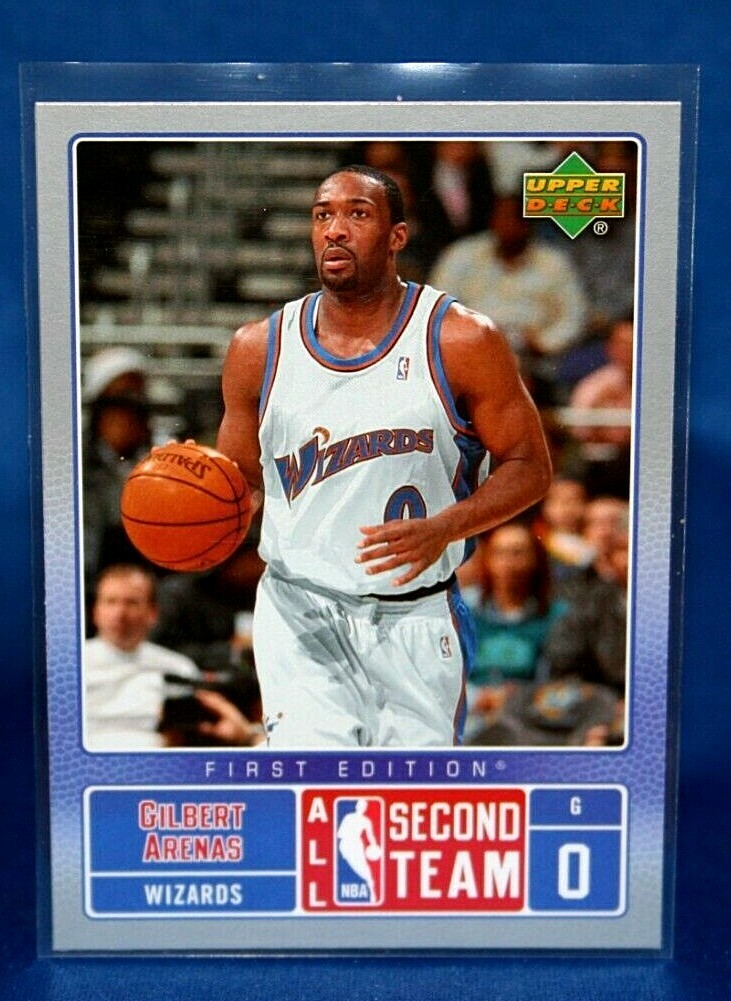 2007-08 Upper Deck first Edition Gilbert Arenas All Second Team