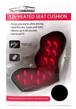 Autoready 12v Car Seat Heated Seat Cushion Universal W Adjustable Temperature