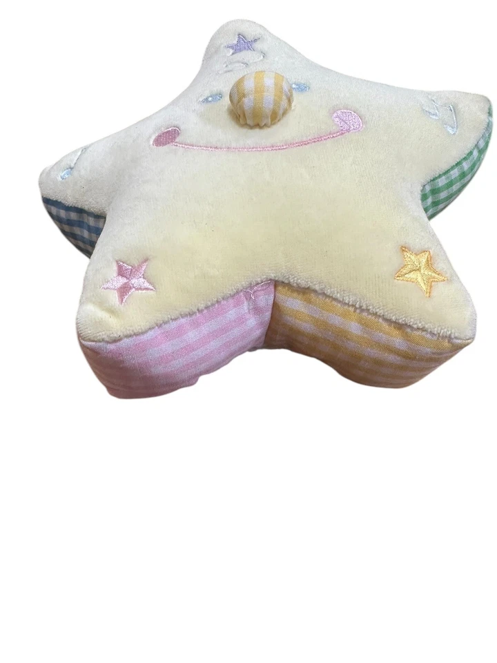 "Juguete infantil de guinga de felpa Little Star Twinkle musical amarillo de colección 6""" Foto 2 de 4