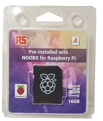 Raspberry Pi 16GB Micro SD Karte vorinstalliert mit NOOBS Sandisk Original