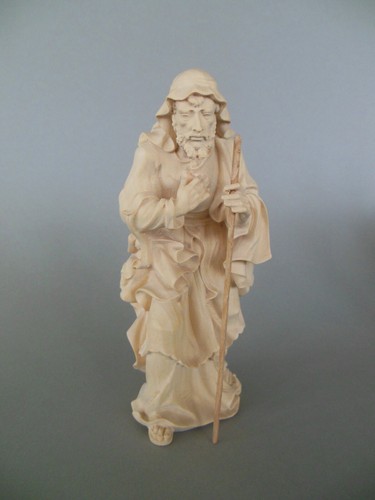 Kameltreiber Treiber Hirte für Krippenfiguren Größe 18 cm Holz natur Gelbstich - Bild 2 von 6