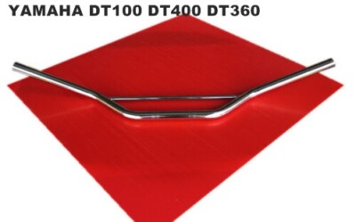 Black Handlebar For Yamaha DT100 DT125 DT175 DT250 DT360 DT400 – Steel, Eddie Moto #bi4004
