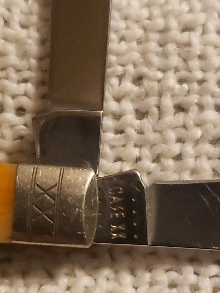 Case XX USA 6225 1/2 SS 2022 Small Center Swell Jack Bone Pocket Knife TSA EDC - Image 2 of 4