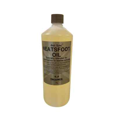 Gold Label Neatsfoot Öl 500ml oder 1 Liter
