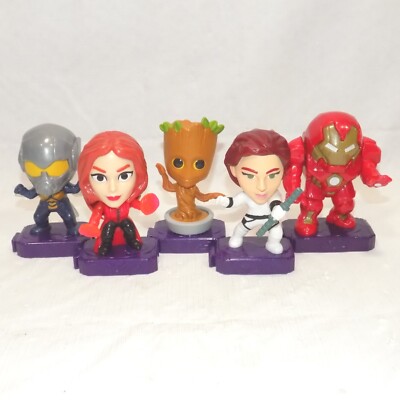 2020 McDonalds Marvel Studios Heroes Avengers Happy Meal Toys Lot Of 