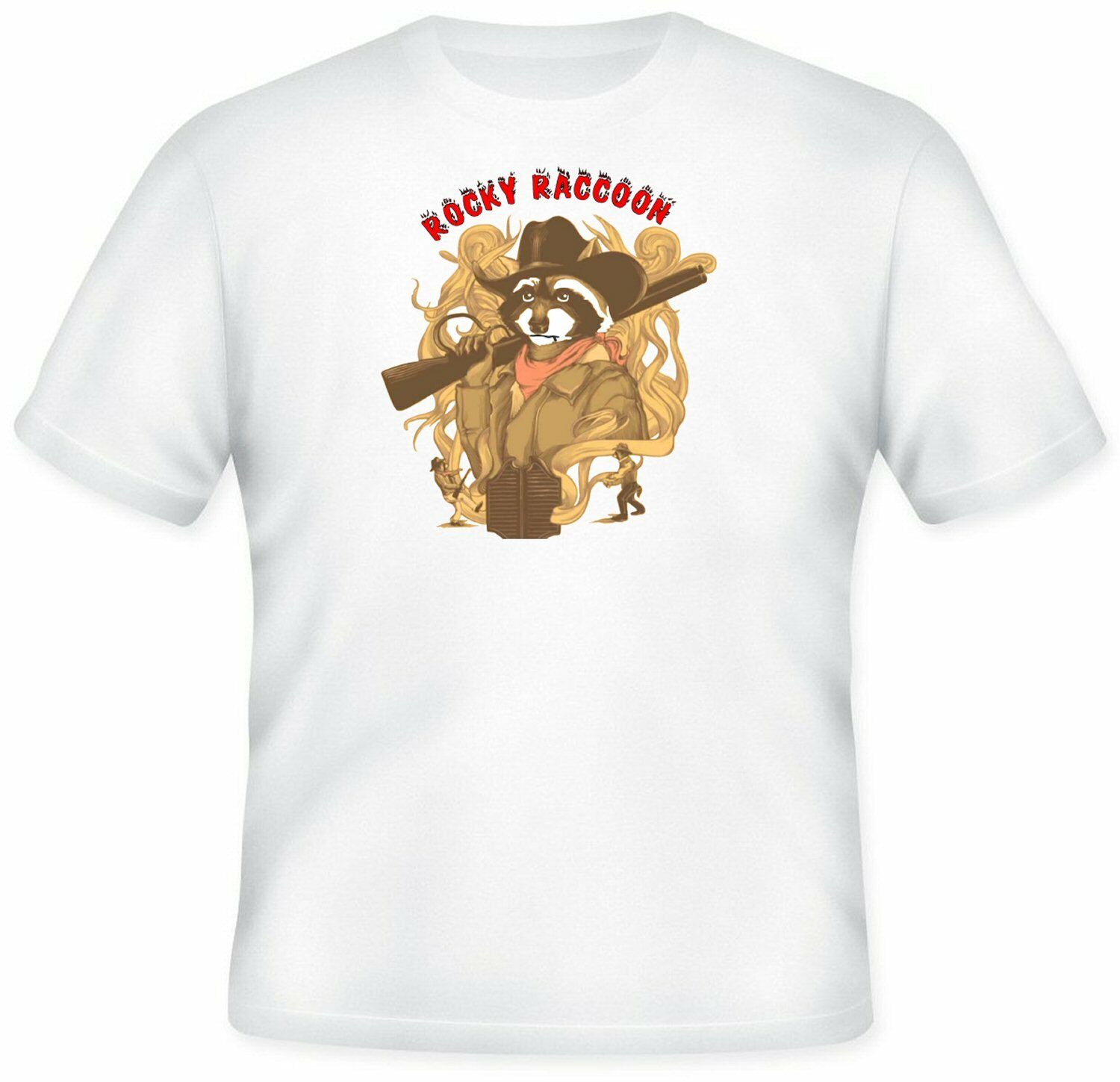 rocky raccoon t shirt