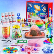 90 Lab Experiments Science Kit for Kids, STEM Activities Educational Scientist T