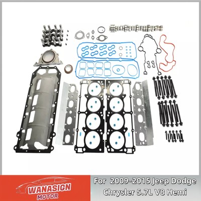MDS Camshaft & Lifters & Head Gasket Kit FOR 09-15 Chrysler Jeep Dodge Ram 5.7L