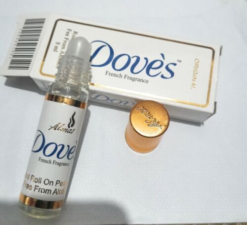 Dove Soap unisex perfume body oil 0.27 OZ pack of 4 - Picture 3 of 5