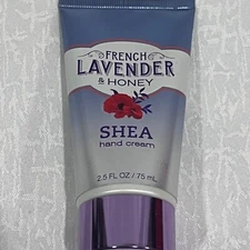 Bath & Body Works French Lavender & Honey Shea Hand Cream 2.5 oz Moisturizer New