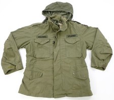 Rare VTG ALPHA INDUSTRIES INC Cold Weather Field Jacket 60s 70s US Army Green M