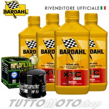 Tagliando DUCATI Monster 695 2006 2007 2008 / Kit Olio Bardahl XTC + Filtro