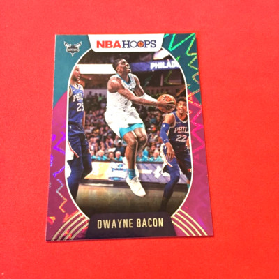 Dwayne Bacon .. PURPLE EXPLOSION .. Charlotte Hornets .. 2020-21 NBA Hoops 19