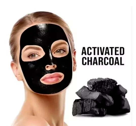 Mascarilla purificadora negra despegable limpieza facial removedor de espinillas carbón 120 ml Foto 3 de 3