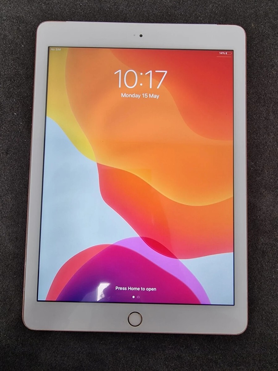 Apple iPad 6th Gen 32GB 9.7in Wi-Fi & 4G Celllular (A1954) Rose