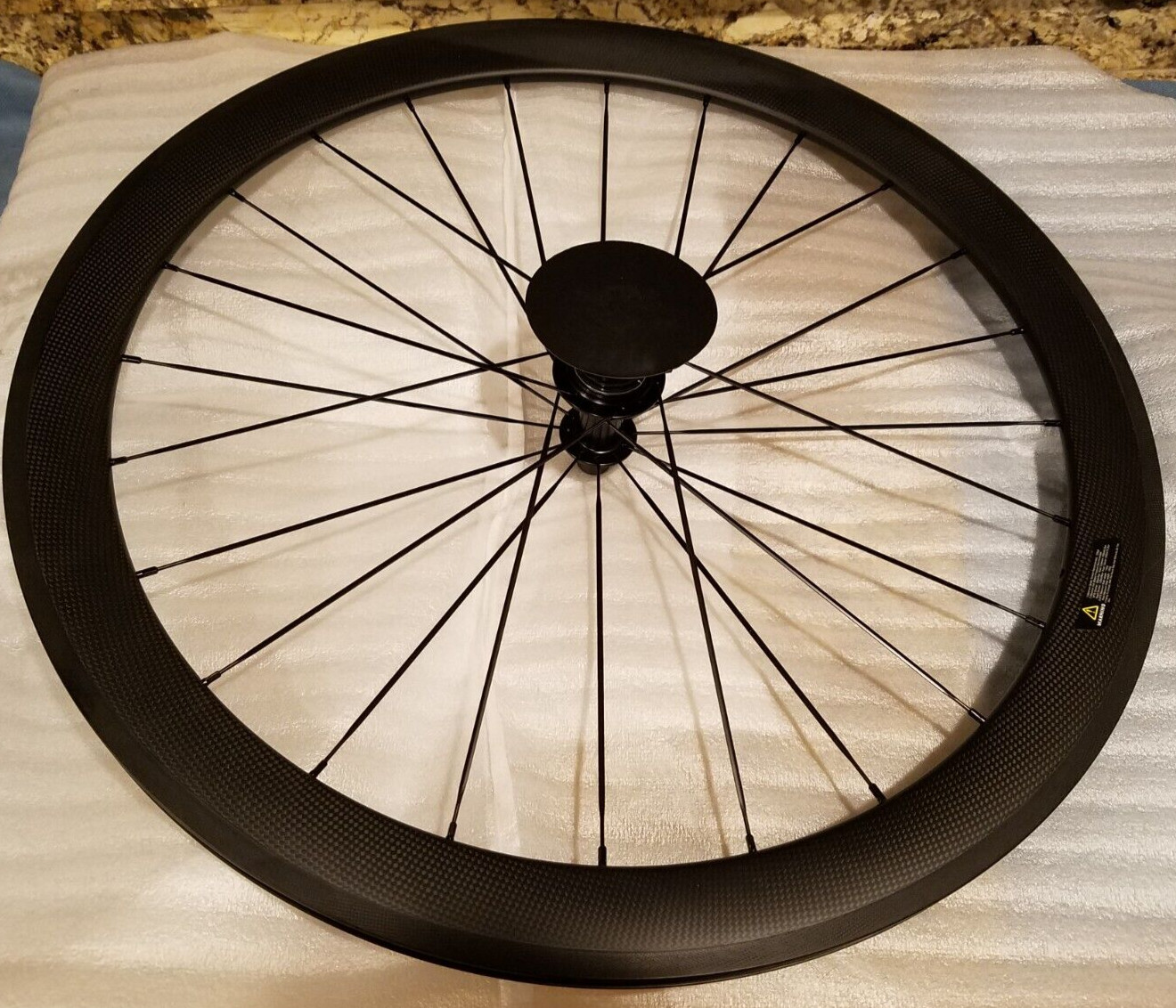 Queen Bike Carbon Fiber Road Bike Wheels 50mm Clincher Wheel